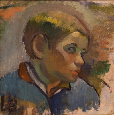 Head of a Peasant Boy by Paul Gauguin